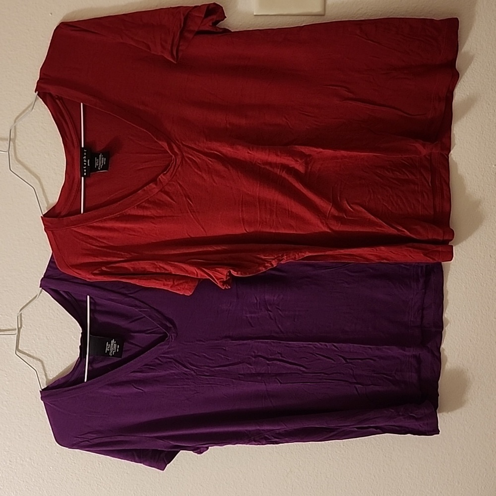 LAST CHANCE Lot of 4 shirts xl metaphor
